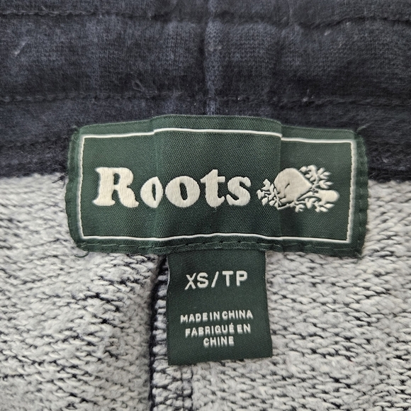 Roots Black Pepper Jogger Pants With Drawstring & Pockets XS - Picture 3 of 10